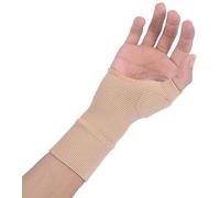 Soporte Para La Muñeca De La Mano Del Pulgar, 1 Par De Soporte Elástico Para El Pulgar En Color Beige, Gel De Silicona Relleno De Artritis, Esguinces Articulares, Guante Para El Alivio Del Dolor