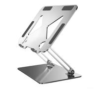 Soporte para laptop, elevador de refrigeración plegable para 43.9 cm para | Soporte plegable de metal para portátil que mejora el flujo de aire y la postura para pantallas de hasta 439,4 cm