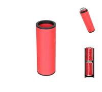 Soporte para Latas de Recarga Táctica Doble,Porta Latas,Térmica Para Bebidas,Enfriador De Bebidas Duradero,Funda Aislante de Asalto,para Bebidas Gaseosas de Cerveza (rojo)