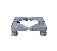 Soporte para lavadora Base ajustable para lavadora Soporte para secadora Soporte para refrigerador Soporte retráctil Largo 50-62cm Ancho 48-60cm Base para lavavajillas Aire acondicionado Altura 7-10cm