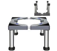 Soporte para Lavadora, Base Lavadora y Secadora, Ancho Ajustable 40-60cm Carga Máxima de 300KG, Base para Lavadora Frigorífico Congelador Armarios y Secadoras