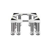 Soporte para lavadora Base para lavadora con patas resistentes de 4/8/12 pulgadas Longitud telescópica 65-80 cm Base para aire acondicionado Soporte para secadora Soporte para refrigerador Soporte sil