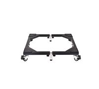 Soporte para Lavadora con Base Ajustable y móvil, Universal, con Ruedas para electrodomésticos, para frigorífico y congelador, Longitud Extensible de 58,5 a 93 cm, Soporte para secadoras.