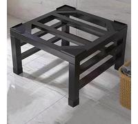 Soporte para lavadora y secadora con 4 pies antideslizantes de 30 cm de altura, base de absorción de golpes, para electrodomésticos, resistente, color negro, 55 x 55 cm