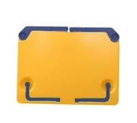 Soporte para lectura Adjustable Book Holder Portable Folding Music Score Recipe Bookend Sturdy Practical Reading Books Rack Home(Yellow)