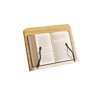 Soporte para lectura Adjustable Tilt Angles Wooden Book Stand Comfortable Reading Folding Holder Multi-Functional Non-slip Tray(S)
