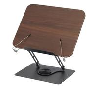 Soporte para lectura Clamp Reading Stand Book Support De Lecture Livre Rests for Lying Down Cradle Transparent(Brown Can be rota)