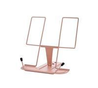 Soporte para lectura Folding Adjustable Multifunctional School Office Read Rack Bookshelf Book Stand Holder(Color 9)