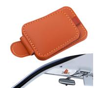 Soporte para lentes de sol para automóvil, accesorios de envoltura suave, clip para gafas de sol para visera | para automóvil, automóvil, interior, exterior, garaje, camión, SUV, interior, interior y