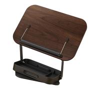 Soporte para libros con almacenamiento, esquina modificable, flexible, transportable para los amantes del libro, concepto actual con soporte para libros Comfort Plan