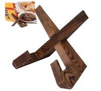 Soporte para Libros de Cocina para Encimera - Estante Ajustable de Madera Plegable - Soporte para Libros de Cocina | Para Tablet, Recetario, Partituras, Revista, Música, Encimera,