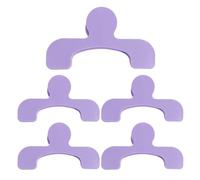 Soporte para libros para lectura, soporte para páginas con clip para libros | 5 soportes para partituras de piano,Clips de página de de texto para estudiantes para mantener el libro abierto mul