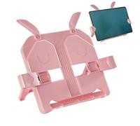 Soporte para libros para leer, soporte para libros, organizador plegable y ajustable, protección ocular para dormitorio, cocina, hogar, biblioteca, aula, viajes, sala de estar