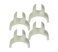 Soporte para limpiaparabrisas para descongelar la presión del agua optimizado, 4 piezas de protección contra heladas, soportes de fijación para manguera de limpiaparabrisas, abrazadera para fijación