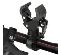 Soporte para linterna, clip impermeable de liberación rápida, soporte de montaje de equipo de ciclismo, soporte de antorcha, para montar por la noche, viajes, ciclistas, adultos, montaña, carretera