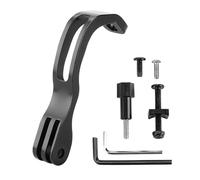 Soporte para linterna de bicicleta - Soporte de aleación de aluminio para linterna ajustable | Soporte de horquilla frontal inoxidable para bicicleta de montaña / carretera