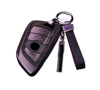 Soporte para Llave ABS Funda Llave Control Remoto Coche Cubierta Shell para G30 G20 G11 F15 F16 530i 550i G01 G02 G05 X5 X3 X4 X6 F25 1 3 5 7 Llavero Serie Llave(Blanc)