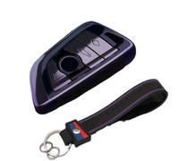 Soporte para Llave ABS Funda Llave Control Remoto Coche Cubierta Shell para G30 G20 G11 F15 F16 530i 550i G01 G02 G05 X5 X3 X4 X6 F25 1 3 5 7 Llavero Serie Llave(8)