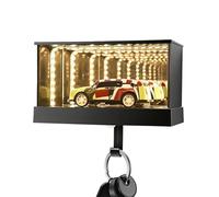 Soporte Para Llaves De Garaje Para Automóvil - Ganchos De Pared LED Infinitos,Colgador De Llavero Para Garajee, Soporte Para Llaves De Garaje Para Automóvil, Estante De Almacenamiento De Entrada | Col