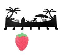 Soporte Para Llaves De Pared | Organizador Moderno Sin Taladro | Organizador De Llaves Con Ganchos,Para Toalla Bolso Sombrero Entrada Pasillo Salón Dormitorio Baño Estilo Rústico Decoración Hogar Apar