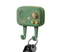 Soporte para llaves de pared, soporte para llaves con recordatorio acústico, organizador de pared, pasillo, salón, cocina, garaje