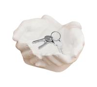 Soporte para llaves de resina con doble mano, bandeja para llaves de resina, soporte para llaves de mano, bandeja decorativa para llaves de mano, bandeja de almacenamiento en forma de mano, bandeja