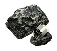 Soporte para llaves de roca falsa, pequeño e impermeable, decoración de jardín sintético, soporte de almacenamiento secreto de piedra para llaves, para patio, patio, césped, entrada, porche, arbustos