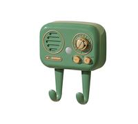 Soporte para llaves, organizador de recordatorio de audio, de gancho de volumen ajustable, almacenamiento ideal para cocina, dormitorio, garaje, pasillo, 3.27 x 2.28 pulgadas, color y