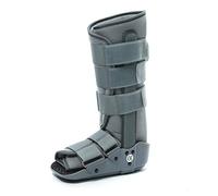 Soporte para los pies, fijador ortopédico para el sueño, botas cortas para caminar con fracturas, articulaciones protectoras, zapatos para la rehabilitación de tobillos, equipo de protección-grey-