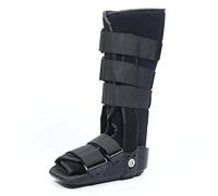 Soporte para los pies, fijador ortopédico para el sueño, botas cortas para caminar con fracturas, articulaciones protectoras, zapatos para la rehabilitación de tobillos, equipo de protección-black