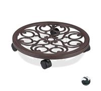 Soporte para macetas con ruedas 3 unidades 25 kg soporte móvil para plantas