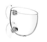 Soporte para macetas de acuario, Soporte para plantas de acuario, Tazas de Vidrio para Plantas Acuáticas con Ventosas, Soporte para pecera de plantas vivas, macetero acuático, decoración de acuario pa
