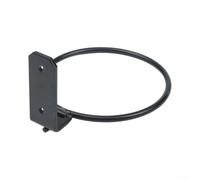 Soporte para macetas montado en la pared para anillo, construcción de hierro sólido resistente, diseño plegable que ahorra espacio, color negro, soporta hasta 40 libras, varios tamaños, paquete de 6