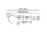 Soporte Para Maleta Superior GIVI Zontes 350E 2023, Acabado Negro