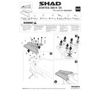 Soporte para maletero Shad Top Master para Zontes 368 G-D-E 2025+ (Z0K365ST)