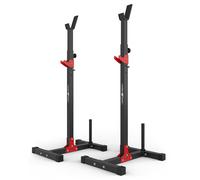 Marbo Sport Soporte para Pesas (2 Unidades, Altura Regulable) Soporte Barbell rack para barra / par de pesas MH-S202