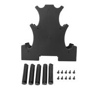 Soporte para mancuernas Estante para pesas para mancuernas Soporte compacto para estante con mancuernas de 3 niveles para organización del gimnasio en casa Material de PVC