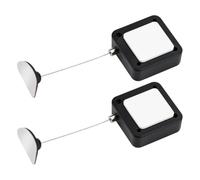 Soporte para mando a distancia con cable | antipérdida para cable, 2 piezas para mando a distancia, para pared en casa, sala de estar, hotel, sala de juegos