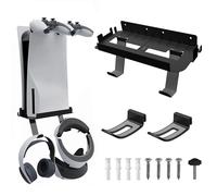 Soporte para mando de juego de diseño elegante con ganchos verticales plegables para PS VR2/consola de juegos