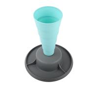 Soporte para mangas pasteleras - PP de 8.03 pulgadas | Juego de boquillas de tubería con base resistente a la temperatura, adolescentes y niñas jóvenes | Juego de puntas de agujero para niños