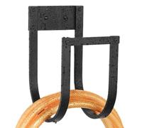 Soporte para manguera de pared, antioxidante, resistente, organizador de | Perchero de manguera de agua para jardín, patio, parque, césped, interior y exterior, cables de extensión