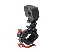 Soporte para Manillar de Bicicleta, Abrazadera de Tubo Compatible con dji Osmo Action 5 Pro 4 3 Insta 360 GO 3 para GoPro Hero Black 13 12 11 10 9 Accesorios para cámara de acción de Bicicleta
