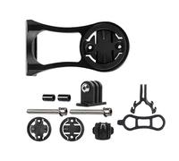 Soporte para manillar de bicicleta de aleación de aluminio, Compatible con Garmin Edge Bryton Cateye Gopro, accesorio para bicicleta