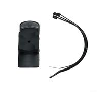 Soporte para manillar de bicicleta Garmin para Oregon 600 eTrex 10 20 30 GPSMap 62 Series GPS Navigator Bike Computer Bracket con bridas para cables, color negro