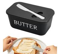 Soporte para mantequilla, almacenamiento de mantequilla, con cortador hermético para queso, para cocinar, servir, camping, refrigerador, comedor, , mostrador
