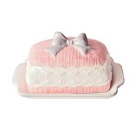 Soporte para mantequilla Mantequera de cerámica con diseño en relieve, herramienta cocina occidental color bajo cubierta, decoración escritorio, bandeja postres Platos De Mantequilla