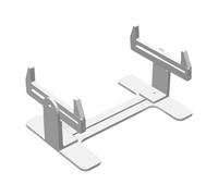 Soporte para Maquetas de Barcos, Base Auxiliar Ligera para Modelismo Naval, Exhibición Proyectos Construcción- Blanco