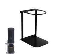 Soporte para máquina de cápsulas de café compatible con Outin Nano, soporte plegable de aleación de aluminio para acampar al aire libre y uso doméstico (negro)