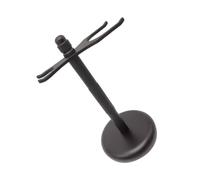 Soporte para maquinilla de afeitar, cromo oscuro, compatible con maquinilla de afeitar de seguridad, maquinilla de afeitar de cartucho y soporte de afeitar desechable, soporte para brocha de afeitar y