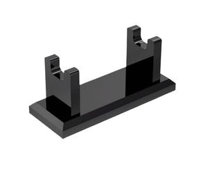 Soporte para maquinilla de afeitar de viaje - Soportes horizontales de 15 cm, base acrílica antideslizante, unidad organizadora de baño | Accesorio de aseo para hombre Vanity Dad Travel Shower Estante